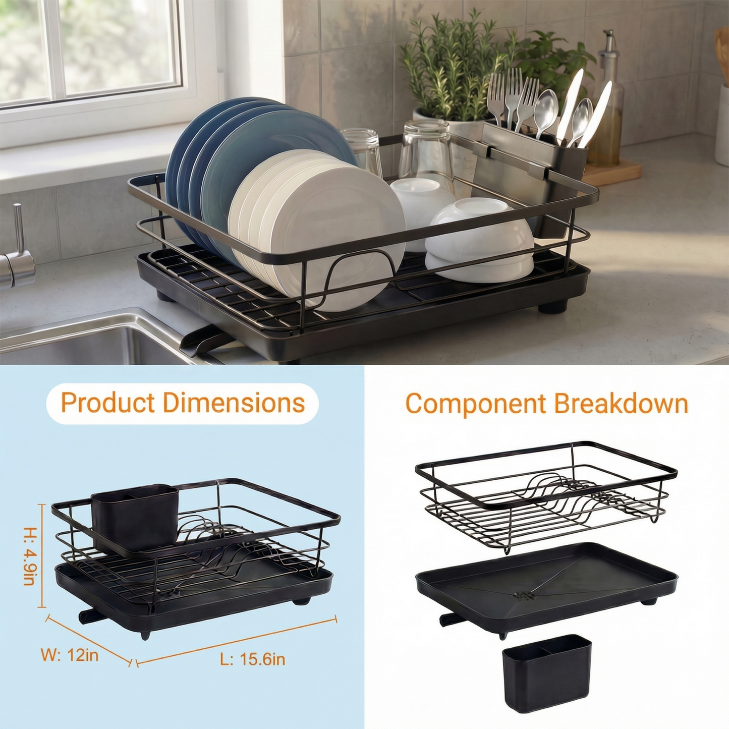 Metal Dish Rack
