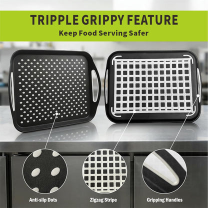 Non-slip tray