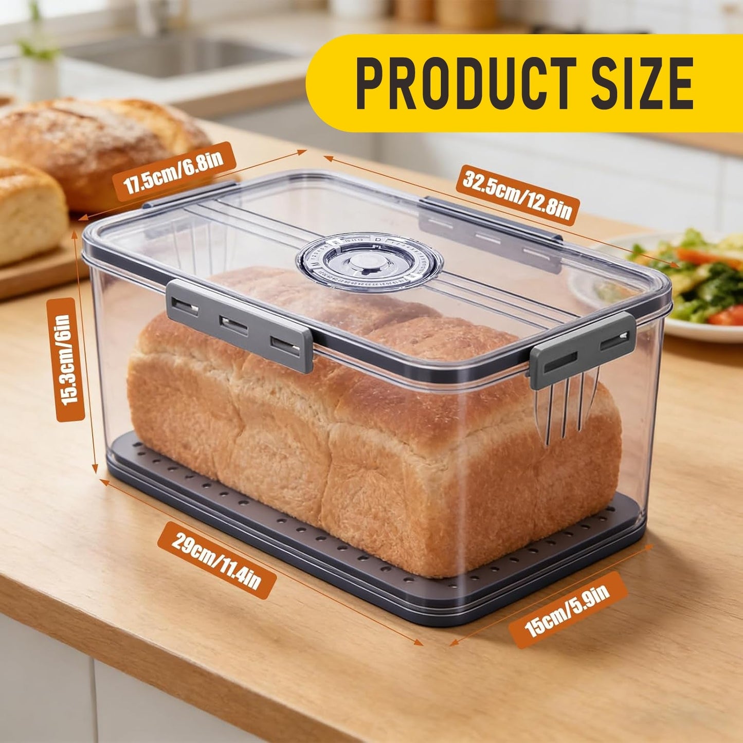 Airtight Bread Box
